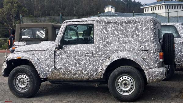 ಮತ್ತೊಮ್ಮೆ ಸ್ಪಾಟ್ ಟೆಸ್ಟ್‌ನಲ್ಲಿ ಕಾಣಿಸಿಕೊಂಡ ಮಹೀಂದ್ರಾ ಥಾರ್