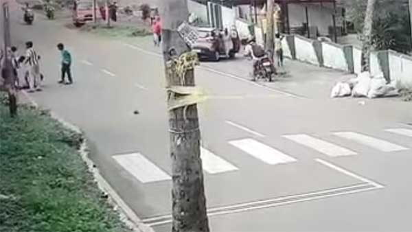 ವೇಗವಾಗಿ ಬಂದು ಬಾಲಕಿಗೆ ಗುದ್ದಿದ್ದ ಕಾರು