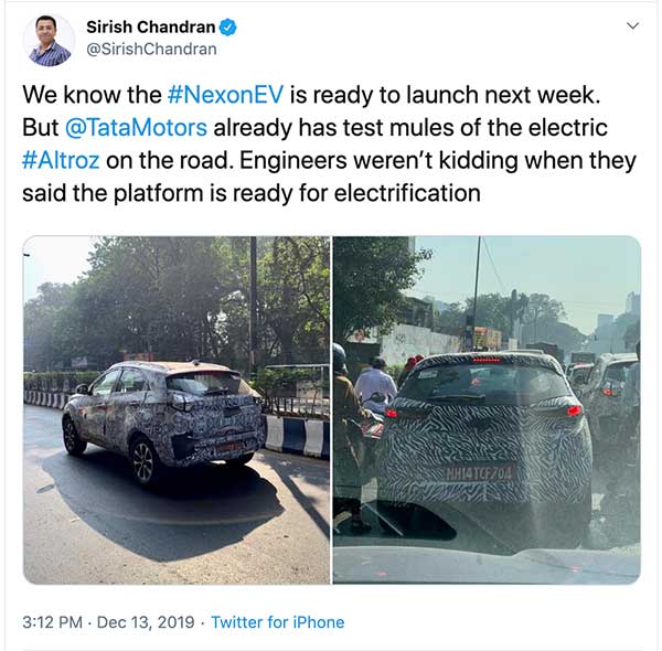 ನೆಕ್ಸಾನ್ ಎಲೆಕ್ಟ್ರಿಕ್ ಬಿಡುಗಡೆಯ ನಂತರ ಅಲ್‌ಟ್ರೊಜ್ ಎಲೆಕ್ಟ್ರಿಕ್ ಬಿಡುಗಡೆಗೆ ಭರ್ಜರಿ ಸಿದ್ದತೆ