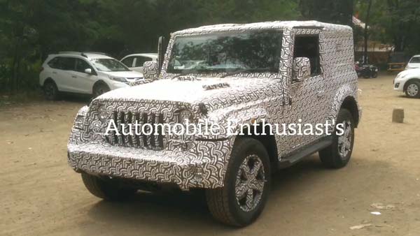 ಬಿಡುಗಡೆಗೆ ಮುನ್ನ ಸ್ಪಾಟ್ ಟೆಸ್ಟ್‌ನಲ್ಲಿ ಕಾಣಿಸಿಕೊಂಡ ಮಹೀಂದ್ರಾ ಥಾರ್