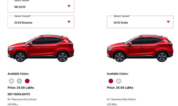 ಎಂಜಿ ಬಹುನೀರಿಕ್ಷಿತ ಜೆಡ್ಎಸ್ ಎಲೆಕ್ಟ್ರಿಕ್ ಕಾರಿನ ಬೆಲೆ ಮಾಹಿತಿ ಬಹಿರಂಗ