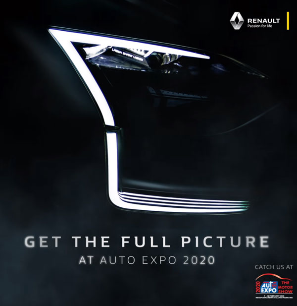 ಆಟೋ ಎಕ್ಸ್‌ಪೋ 2020: ಅನಾವರಣಗೊಳ್ಳಲಿದೆ ರೆನಾಲ್ಟ್ ಹೊಸ ಕಂಪ್ಯಾಕ್ಟ್ ಎಸ್‌ಯುವಿ..!