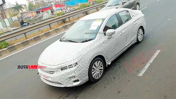 ಸ್ಪಾಟ್ ಟೆಸ್ಟ್‌ನಲ್ಲಿ ಕಾಣಿಸಿಕೊಂಡ ಬಿಎಸ್-6 ಹೋಂಡಾ ಸಿಟಿ ಕಾರು