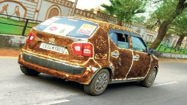 ಹಸು ಸಗಣಿಯಿಂದ ಅಲಂಕಾರಗೊಂಡ ಇಗ್ನಿಸ್ ಕಾರಿಗೆ ಮೊದಲ ಬಹುಮಾನ..!