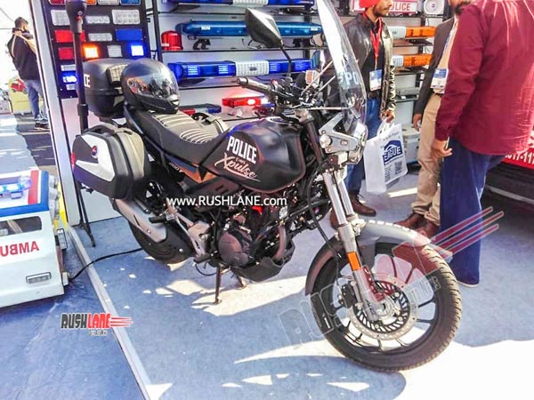 ಪೊಲೀಸ್ ಬೈಕ್‍ ಮಾದರಿಯಲ್ಲಿ ಮಿಂಚಿದ ಮಾಡಿಫೈ ಹೀರೋ ಎಕ್ಸ್‌ಪಲ್ಸ್ 200ಟಿ