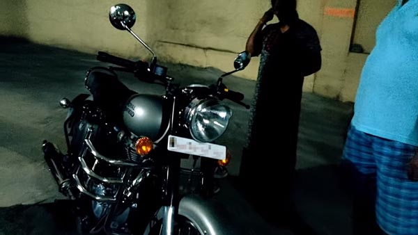 ಅಪ್ಪನಿಗೆ ನೆಚ್ಚಿನ ಬೈಕ್ ಗಿಫ್ಟ್ ನೀಡಿದ ಮಗ