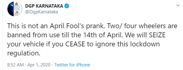 ಸೀಜ್ ಆದವು ಲಾಕ್‌ಡೌನ್ ಉಲ್ಲಂಘಿಸಿ ಹೊರಬಂದ ವಾಹನಗಳು..!