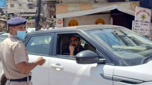 ಲಾಕ್​ಡೌನ್ ಉಲ್ಲಂಘಿಸಿ ರಸ್ತೆಗೆ ಇಳಿದು ದಂಡ ಕಟ್ಟಿದ ಟೀಂ ಇಂಡಿಯಾ ಆಟಗಾರ