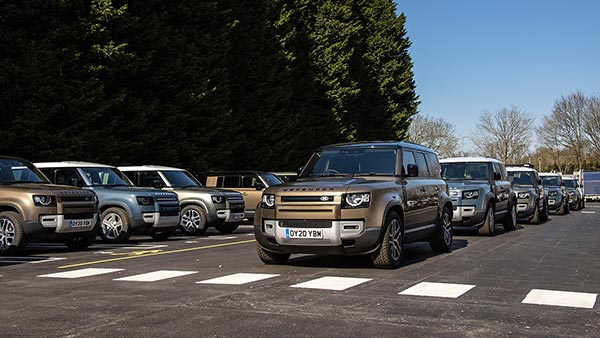 ಕರೋನಾ ವಿರುದ್ಧ ಹೋರಾಟಕ್ಕಾಗಿ 160 ಐಷಾರಾಮಿ ಕಾರಗಳನ್ನು ದೇಣಿಗೆ ನೀಡಿದ ಜೆಎಲ್ಆರ್