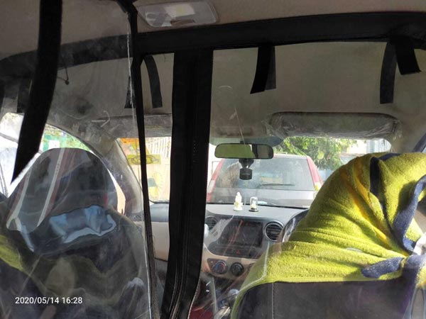 ವೈರಸ್ ಭೀತಿ: ಕ್ಯಾಬ್‌ಗಳಲ್ಲಿ ಸಾಮಾಜಿಕ ಅಂತರ ಕಾಯ್ದುಕೊಳ್ಳಲು ಹೊಸ ಪ್ಲ್ಯಾನ್