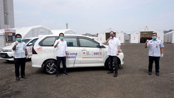 ಮಾಡಿಫೈಗೊಂಡ ಅಂಬ್ಯುಲೆನ್ಸ್‌ಗಳನ್ನು ದಾನವಾಗಿ ನೀಡಿದ ಟೊಯೊಟಾ