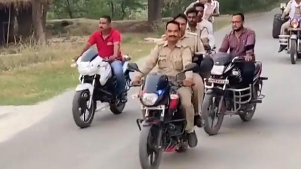 ವರ್ಗಾವಣೆ ಸಂಭ್ರಮಿಸಲು ಮುಂದಾಗಿ ಅಮಾನತುಗೊಂಡ ಪೊಲೀಸ್ ಅಧಿಕಾರಿ