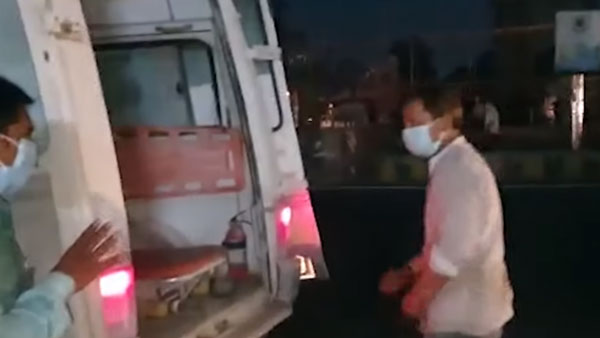 ವಿಚಿತ್ರ ರೀತಿಯಲ್ಲಿ ಕರೋನಾ ವೈರಸ್ ಪರೀಕ್ಷೆಗೊಳಪಟ್ಟ ಯುವಕ