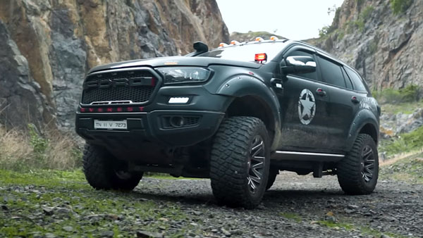 ಮಾಡಿಫೈಗೊಂಡು ಮಿಂಚಿದ ಫೋರ್ಡ್ ಎಂಡೀವರ್ ಎಸ್‍ಯುವಿ