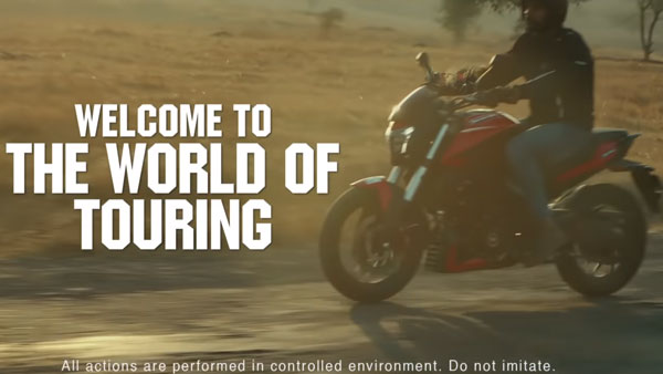 ಹೊಸ ಡೋಮಿನಾರ್ 250 ಬೈಕಿನ ಟಿವಿಸಿ ಬಿಡುಗಡೆಗೊಳಿಸಿದ ಬಜಾಜ್