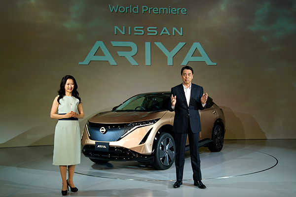 ನಿಸ್ಸಾನ್ ಆರಿಯಾ ಎಲೆಕ್ಟ್ರಿಕ್ ಎಸ್‌ಯುವಿ ಅನಾವರಣ