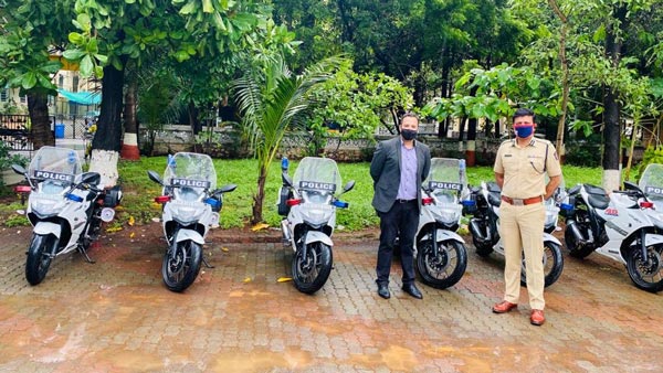 ಮುಂಬೈ ಪೊಲೀಸರಿಗೆ ಮಾಡಿಫೈಗೊಳಿಸಿದ ಬೈಕ್ ನೀಡಿದ ಸುಜುಕಿ