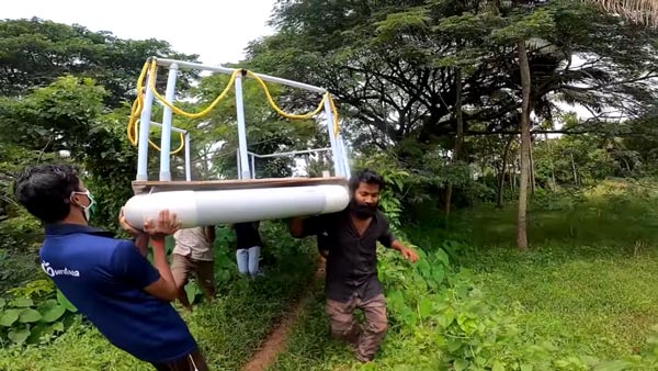 ಪಿವಿಸಿ ಪೈಪ್‌ನಿಂದಲೇ ತಯಾರಾಯ್ತು ರಿಮೋಟ್ ಕಂಟ್ರೋಲ್ ದೋಣಿ