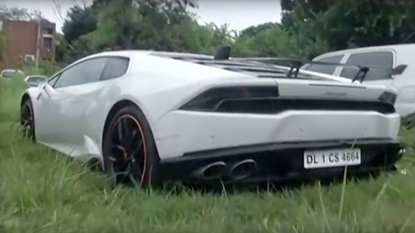 ಲ್ಯಾಂಬೊರ್ಗಿನಿ ಹುರಾಕನ್ ಸೂಪರ್‌ಕಾರು ವಶಕ್ಕೆ ಪಡೆದ ಪೊಲೀಸರು
