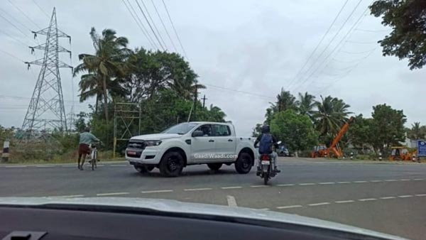 ಮೊದಲ ಬಾರಿಗೆ ಸ್ಪಾಟ್ ಟೆಸ್ಟ್​ನಲ್ಲಿ ಕಾಣಿಸಿಕೊಂಡ ಫೋರ್ಡ್ ರೇಂಜರ್