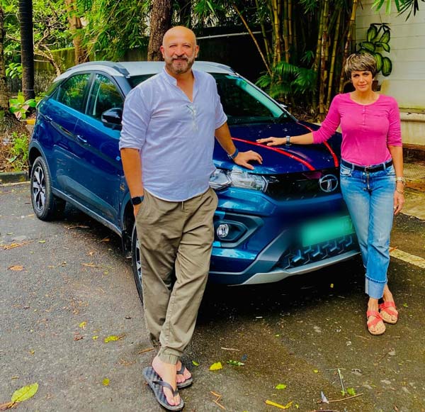 ಟಾಟಾ ಹೊಸ ನೆಕ್ಸಾನ್ ಇವಿ ಖರೀದಿ ಮಾಡಿದ ಅಭಿನೇತ್ರಿ ಮಂದಿರ ಬೇಡಿ