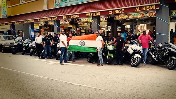 ಸ್ವಾತಂತ್ರ್ಯ ಸಂಭ್ರಮ: ದೇಶ ಪ್ರೇಮಕ್ಕಾಗಿ 5 ದೇಶಗಳಲ್ಲಿ 5,000 ಕಿ.ಮೀ ಸಂಚರಿಸಿದ ಐವರು ಸ್ನೇಹಿತರು