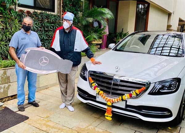 ಐಷಾರಾಮಿ ಮರ್ಸಿಡಿಸ್ ಬೆಂಝ್ ಕಾರು ಖರೀದಿಸಿದ ಬಿಗ್ ಬಿ