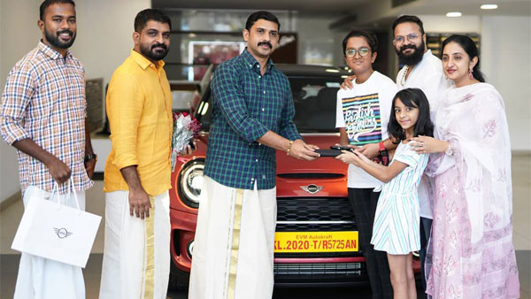 ಮಿನಿ ಕ್ಲಬ್‍‍ಮ್ಯಾನ್ ಸ್ಪೆಷಲ್ ಎಡಿಷನ್ ಕಾರು ಖರೀದಿಸಿದ ಮಲಯಾಳಂ ಚಿತ್ರರಂಗದ ಖ್ಯಾತ ನಟ 