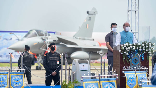 ಭಾರತೀಯ ವಾಯುಪಡೆಗೆ ಸೇರ್ಪಡೆಗೊಂಡ ಮತ್ತೈದು ರಫೇಲ್ ಯುದ್ದ ವಿಮಾನಗಳು