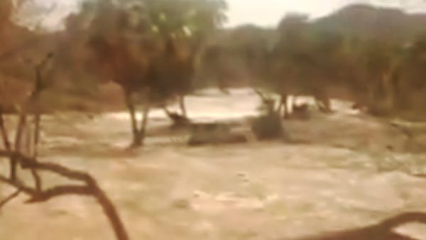 ಅಪಾಯಕಾರಿ ನೀರಿನ ಹರಿವಿನಿಂದ ಹೊರಬಂದ ಮಹೀಂದ್ರಾ ಸ್ಕಾರ್ಪಿಯೋ