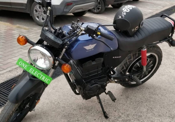 ಹೈ ಸ್ಪೀಡ್ ಎಲೆಕ್ಟ್ರಿಕ್ ಬೈಕ್ ಬಿಡುಗಡೆಗೊಳಿಸಿದ ಒನ್ ಎಲೆಕ್ಟ್ರಿಕ್