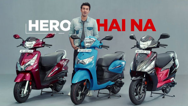 ಜನಪ್ರಿಯ ಹೀರೋ ಸ್ಕೂಟರ್‌ಗಳ ಆಕರ್ಷಕ ಟಿವಿಸಿ ಬಿಡುಗಡೆ