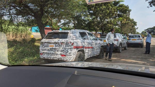 ಮತ್ತೊಮ್ಮೆ ಸ್ಪಾಟ್ ಟೆಸ್ಟ್ ನಡೆಸಿದ ಹೊಸ ಜೀಪ್ ಕಂಪಾಸ್ ಫೇಸ್‌ಲಿಫ್ಟ್ ಎಸ್‍ಯುವಿ