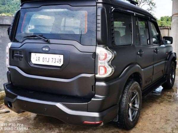 ಮಾಡಿಫೈಗೊಂಡು ರಗಡ್ ಲುಕ್‍ನಲ್ಲಿ ಮಿಂಚಿದ ಜನಪ್ರಿಯ ಮಹೀಂದ್ರಾ ಸ್ಕಾರ್ಪಿಯೋ 