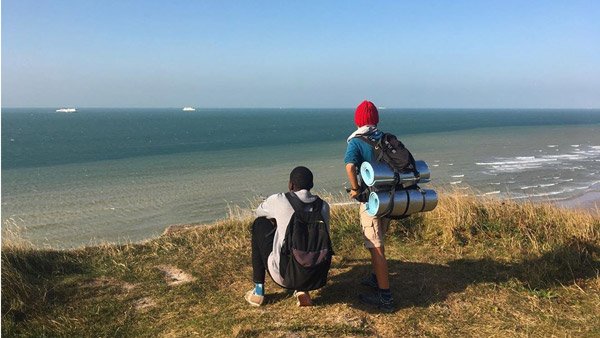 ಇಟಲಿಯಿಂದ ಲಂಡನ್ ವರೆಗೂ ಕಾಲ್ನಡಿಗೆಯಲ್ಲಿ ಸಾಗಿದ ತಂದೆ - ಮಗ