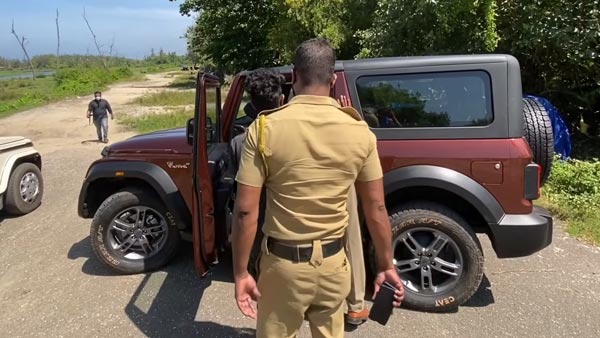 ಪೊಲೀಸರನ್ನೂ ತನ್ನತ್ತ ಸೆಳೆದ ಹೊಸ ಥಾರ್ ಎಸ್‌ಯುವಿ