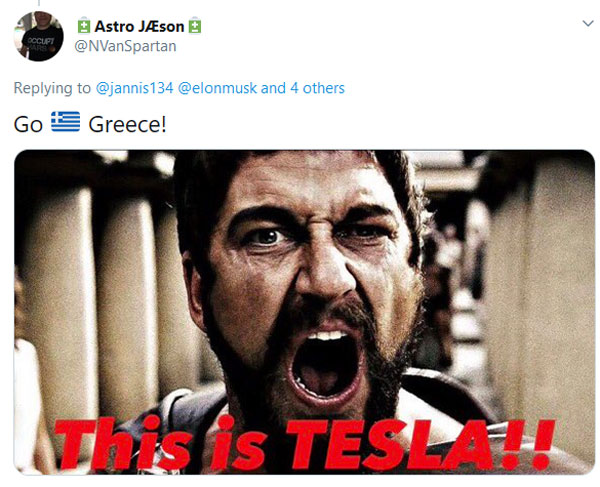 ಟೆಸ್ಲಾ ಮಾಡೆಲ್ 3 ಎಲೆಕ್ಟ್ರಿಕ್ ಕಾರು ಚಾಲನೆ ಮಾಡಿದ ಗ್ರೀಸ್ ಪ್ರಧಾನಿ