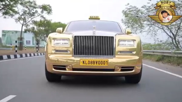 ಅತಿ ಕಡಿಮೆ ಬೆಲೆಯ ಬಾಡಿಗೆ ಹೊಂದಿದೆ ಗೋಲ್ಡ್ ಬಣ್ಣದ ಈ ರೋಲ್ಸ್ ರಾಯ್ಸ್ ಕಾರು