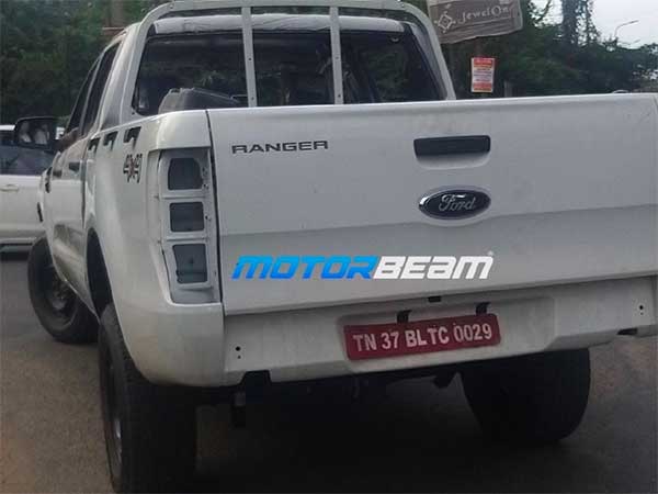 ಭಾರತದಲ್ಲಿ ಮತ್ತೊಮ್ಮೆ ಸ್ಪಾಟ್ ಟೆಸ್ಟ್ ನಡೆಸಿದ ಫೋರ್ಡ್ ರೇಂಜರ್ 