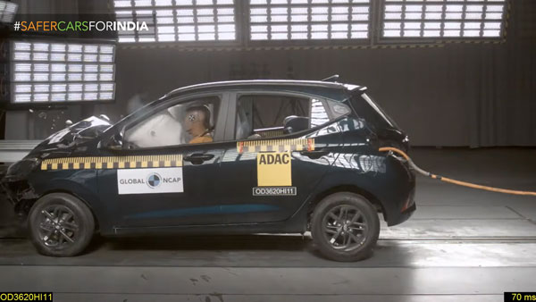 ಕ್ರ್ಯಾಶ್ ಟೆಸ್ಟ್‌ನಲ್ಲಿ 2 ಸ್ಟಾರ್ ರೇಟಿಂಗ್ ಪಡೆದ ಹ್ಯುಂಡೈ ಗ್ರ್ಯಾಂಡ್ ಐ10 ನಿಯೋಸ್