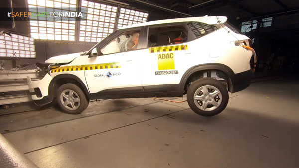 ಕ್ರ್ಯಾಶ್ ಟೆಸ್ಟ್‌ನಲ್ಲಿ ಕೇವಲ 3 ಸ್ಟಾರ್ ರೇಟಿಂಗ್ ಪಡೆದ ಸೆಲ್ಟೊಸ್