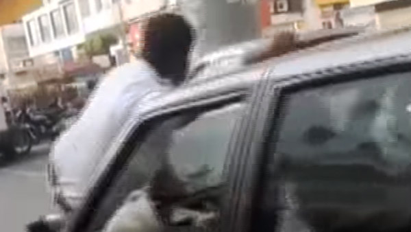 ತಪ್ಪಿಸಿಕೊಳ್ಳಲು ಯತ್ನಿಸಿ ಕೊನೆಗೂ ಸಿಕ್ಕಿಬಿದ್ದ ಕಾರು ಚಾಲಕ