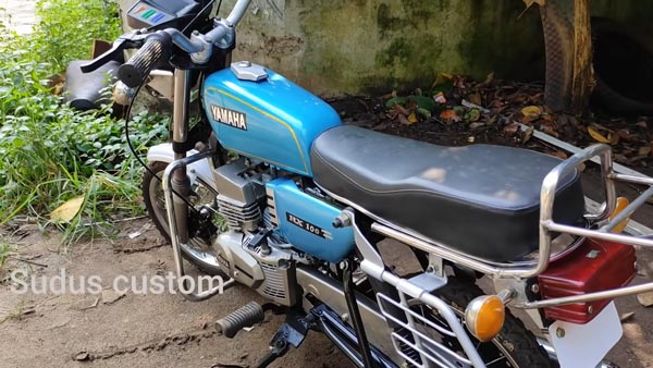 ಹಲವು ವಾಹನಗಳ ಬಿಡಿಭಾಗಗಳಿಂದ ತಯಾರಾಯ್ತು ಮಿನಿ ಆರ್‌ಎಕ್ಸ್ 100