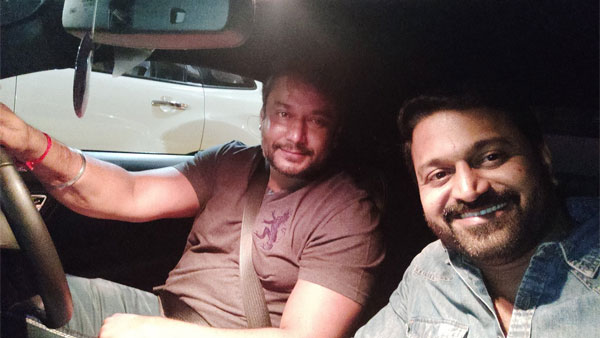 ಡ್ರೀಮ್​ ಕಾರಿನಲ್ಲಿ ಡಿ ಬಾಸ್ ಜೊತೆ ನಟ ರಿಷಬ್‌ ಶೆಟ್ಟಿ ಜಾಲಿ ಡ್ರೈವ್