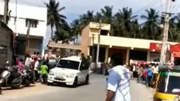 ಮಹಿಳೆಯ ಜೀವ ಉಳಿಸಲು ಆಂಬ್ಯುಲೆನ್ಸ್'ಗೆ ನೆರವಾದ ಕನ್ನಡಿಗರು