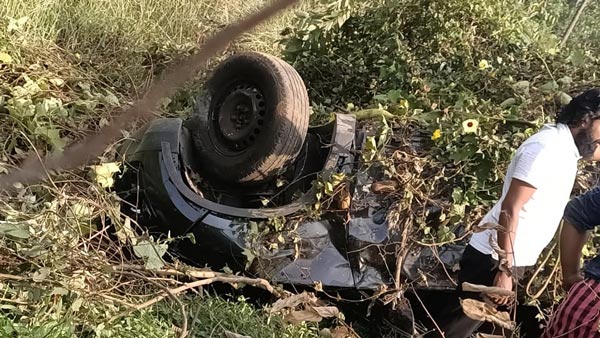 ಹಲವು ಬಾರಿ ಪಲ್ಟಿ ಹೊಡೆದರೂ ಒಳಗಿದ್ದವರ ಪ್ರಾಣ ಉಳಿಸಿದ ಟಾಟಾ ಕಾರು