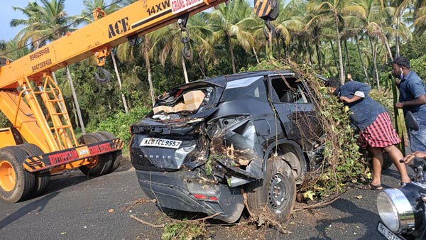 ಹಲವು ಬಾರಿ ಪಲ್ಟಿ ಹೊಡೆದರೂ ಒಳಗಿದ್ದವರ ಪ್ರಾಣ ಉಳಿಸಿದ ಟಾಟಾ ಕಾರು