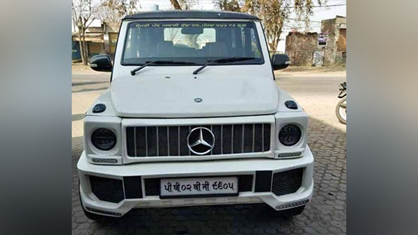 ಐಷಾರಾಮಿ ಮರ್ಸಿಡಿಸ್ ಜಿ-ವ್ಯಾಗನ್ ಎಸ್‍ಯುವಿಯಂತೆ ಮಾಡಿಫೈಗೊಂಡ ಟಾಟಾ ಸುಮೋ