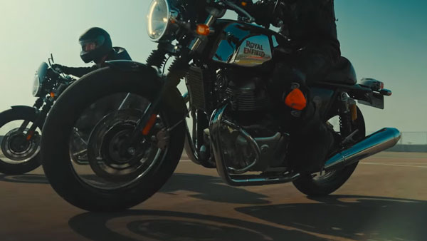 2021ರ ಕಾಂಟಿನೆಂಟಲ್ ಜಿಟಿ 650 ಬೈಕಿನ ಟಿವಿಸಿ ಬಿಡುಗಡೆಗೊಳಿಸಿದ ರಾಯಲ್ ಎನ್‍ಫೀಲ್ಡ್ 