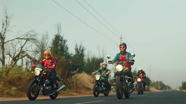 ಟ್ವಿನ್ 650 ಹೊಸ ಆವೃತ್ತಿಗಳ ಟಿವಿ ಜಾಹೀರಾತು ಬಿಡುಗಡೆ ಮಾಡಿದ ಆರ್‌ಇ